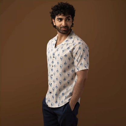 Indigo Grove Hawaiian Shirt