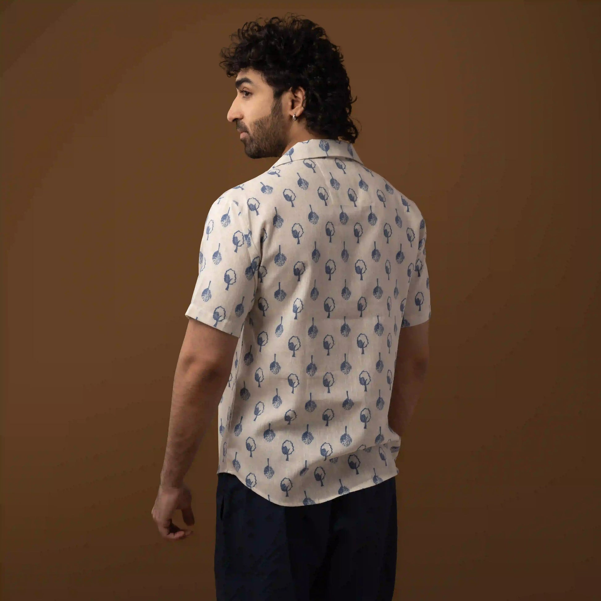 Indigo Grove Hawaiian Shirt