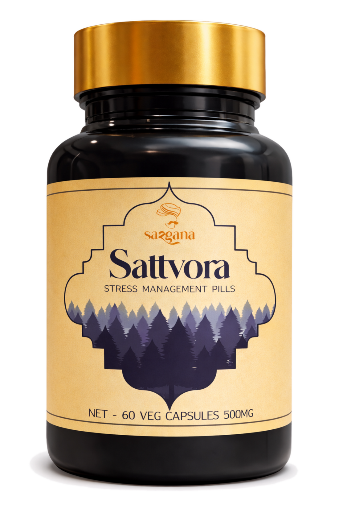 Sargana's Sattvora Stress Management Pills